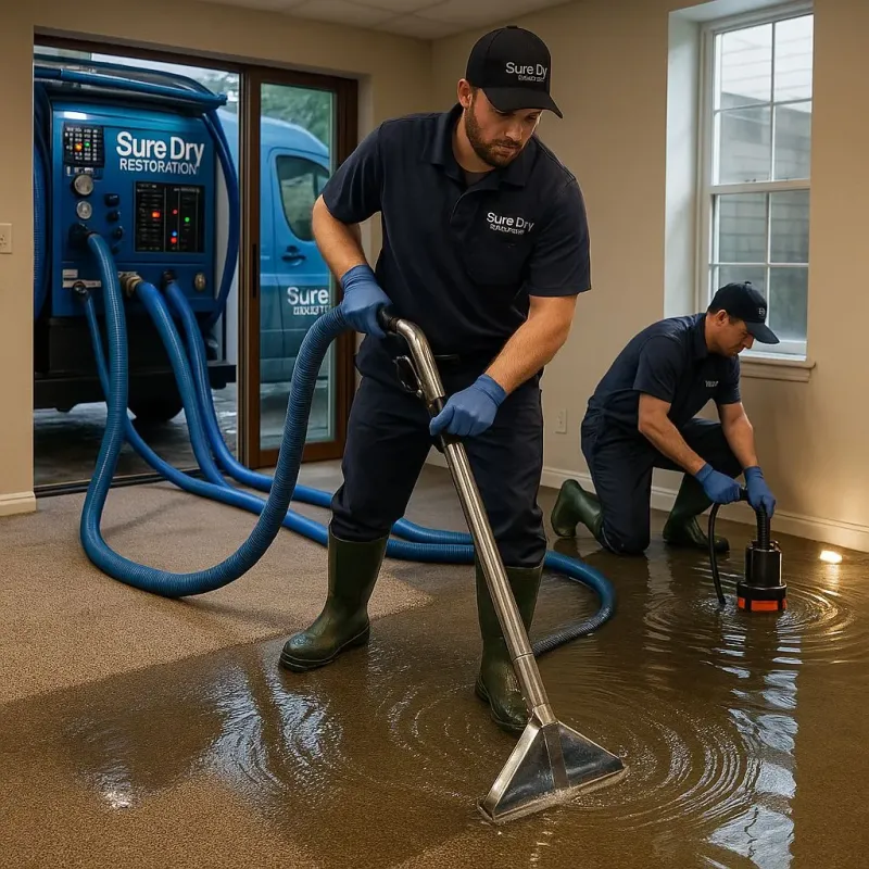 Water Extraction and Removal process in Morgan Hill, CA